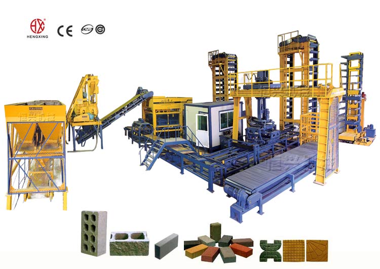 磚機全自動線 全自動砌塊成型機 全自動(dòng)免燒磚機設備(bèi)